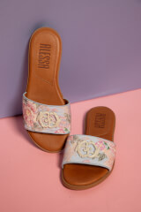 A Touch Of Romance Papuci - Vista Blue - Imagine 2