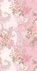 A Touch Of Romance Prosop De Plajă - Pink - Imagine 2