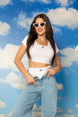 Daily Dream Bluza Scurtă - Ecru - Imagine 8