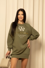 Alessa HNWI Rochie Sport - Military - Imagine 11