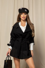 Casual Charm Fustă-Pantalon - Black - Imagine 12