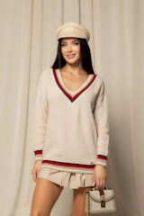 Touch of Elegance Pulover din tricotaje - Seashell - Imagine 11