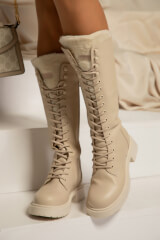 Bold Step Cizme scurte - Soft beige - Imagine 8
