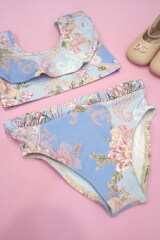 A Touch of Romance Mini Costume de baie Bikini - Vista Blue - Imagine 4