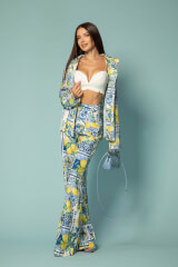 Azure Allure Pantaloni Lung - Imagine 13