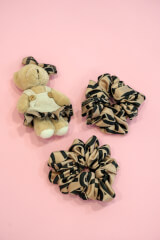 Alessa Luxury Mini Scrunchie - 2 bucăți - Imagine 3