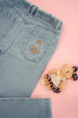 Alessa Royalty Mini Jeans - Light Blue - Imagine 4