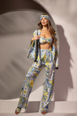 Azure Allure Pantalon de Plajă - Imagine 10