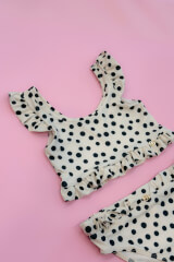 Playful Elegance Mini Costum de baie crop-top - Imagine 4