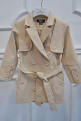 Celebrity Status Mini Trench - Soft Beige - Imagine 4