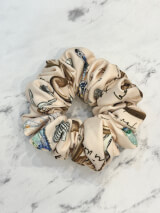All I Want Is A Yacht Scrunchie - Beige mic - Imagine 5