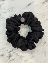 Scrunchie negru – mic - Imagine 4