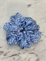 Over The Rainbow Scrunchie mare - Luxury Blue - Imagine 3