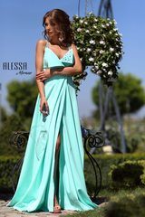Rochie de neuitat de culoare mentă - Imagine 6