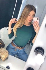Alessa Everyday Bluză cu mânecă ¾ - verde - Imagine 2