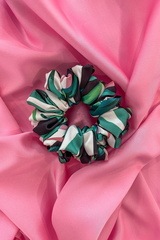 Pink tropic Scrunchie - mic - Imagine 3