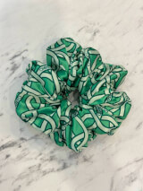 Over The Rainbow Scrunchie mare - Luxury Green - Imagine 3