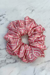 Over The Rainbow Scrunchie mare - Luxury Pink - Imagine 6