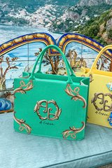 Alessa Rococo Geanta - Verde - Imagine 8