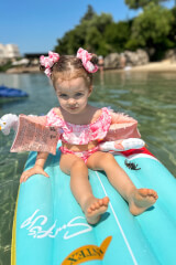 Trendsetter Icon Mini Scrunchie - Pink - 2 bucăți - Imagine 6