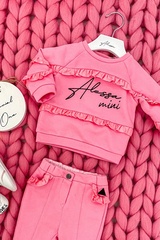 Test my patience Alessa mini Bluză - pink - Imagine 6