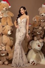 Flower explosion Rochie de premieră - Imagine 6
