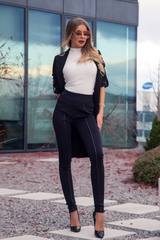 Happy Mood Pantalon cu taie înaltă - Imagine 10