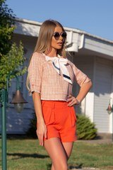 Beauty and smarts bluză din bucle - orange - Imagine 8