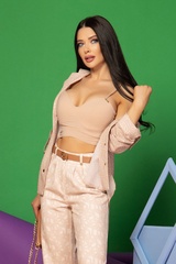 What a Delight crop top - Nud - Imagine 6