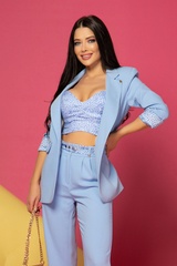 Top Score Blazer - Luxury Blue - Imagine 10