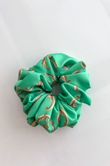 Alessa Rococo Scrunchie - Verde Mare - Imagine 3