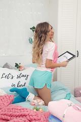 Cosy comfy Alessa Ciorapi - albastru - Imagine 2