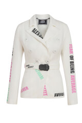 Designer Mindset Blazer - Ecru - Imagine 16