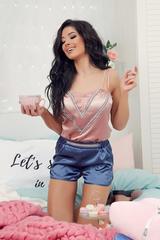 Easy go Pantaloni scurți din satin - Imagine 9