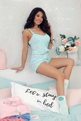 Cosy comfy Alessa Ciorapi - mentă - Imagine 2