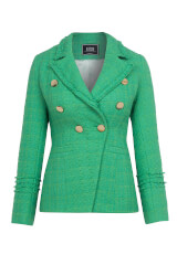 Miss Independent Blazer Buclé - Verde - Imagine 22
