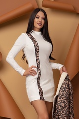 Dare to Dream Rochie Luxury - Ecru - Imagine 5