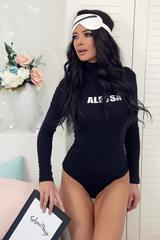 Alessa Body din bumbac – înscripție abă - Imagine 2