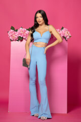Bold Beauty Salopetă din două piese - Blue - Imagine 8