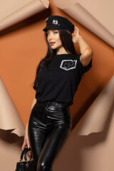 For Your Eyes Only Tricou Din Bumbac - Black - Imagine 6