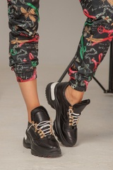 Eloise gold sneakers - Imagine 3