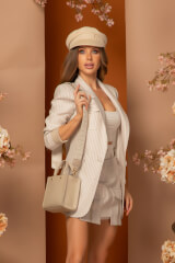 Linen Luxe Oversize Blazer - Imagine 22