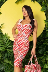 Spirit of the Summer Rochie Bodycon - Imagine 8