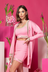 Dynamic Grace Crop top din tricot - Pink - Imagine 9