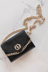 Rococo Logo Geantă - Black/Gold - Imagine 5