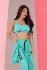 Body like summer Crop-top - mentă - Imagine 5