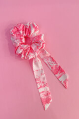 Trendsetter Icon Scrunchie - panglică - Pink - Imagine 5