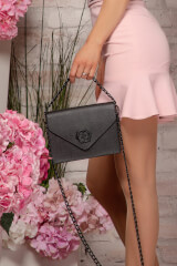 Rococo Logo Geanta - Black - Imagine 11