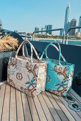 All I Want Is A Yacht Geanta - Aqua - Imagine 4