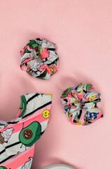Full Of Surprises Mini Scrunchie - 2 bucăți - Imagine 3